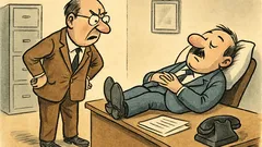 Witz: „Nun, Lehmann, wo waren Sie?“