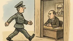 Witz: Lieber vor Hoffmann marschieren…