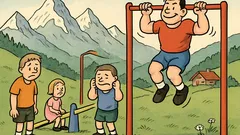 Witz: Alle Kinder sind Schwächlinge – ausser Mark