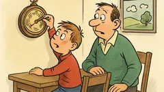 Witz: Sepp dreht am Barometer fürs Wetter?