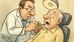 Witz: Der Zahnarzt bohrt und fragt nach Gold