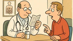 Witz: Beim Arzt heisst’s: «Lesen Sie…»