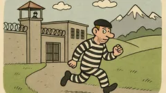 Witz: Es hockt en Häftling im Knast…