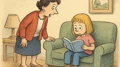 Witz: Was liest du da, Sabine?