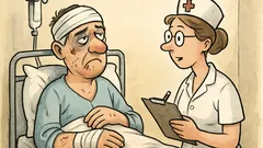 Witz: Meier wird ins Krankenhaus eingeliefert…