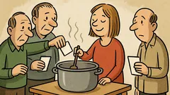 Witz: Treffen sich Probleme im Wichteltopf