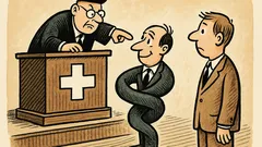 Witz: «Sachverhalts-Verdreher» i de Beiz