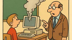 Witz: Im Informatikunterricht: «Was isch en Computer?»