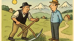 Witz: De Lehrer fragt: «Was isch 2+2?»