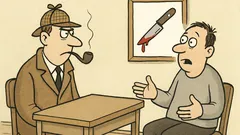Witz: Der Verdächtige fragt den Detektiv…