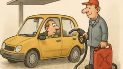 Witz: Sagt der Autofahrer an der Tankstelle…