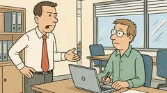 Witz: Im Grossraumbüro fragt der Projektleiter genervt…