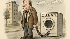 Witz: AEG – ans Elend gebunden...