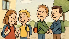 Witz: Alle Kinder lieben Mädchen, nur nicht Franz