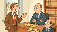 Witz: Ein Mandant sagt zu seinem Kollegen…