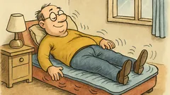 Witz: Ein Mann auf der Massagematte…