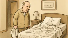 Witz: Ein Bettenmacher kommt ins Hotelzimmer…