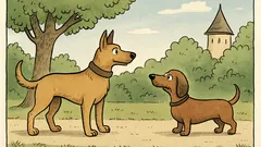 Witz: Treffen sich zwei Hunde im Park