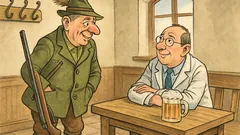 Witz: Der Jagdherr kommt ins Wirtshaus…