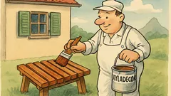 Witz: Sagt der Holzstreicher im Laden...