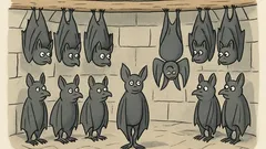 Witz: Im Turm hängen Fledermäuse kopfüber…