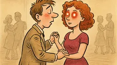 Witz: Deine Augen sind wie glühende Kohlen!