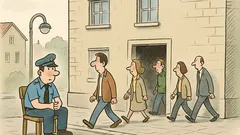 Witz: Ein Polizist muss Mathe nachholen