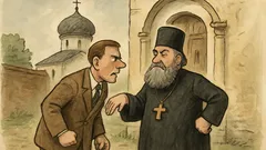 Witz: Eine Touristengruppe besucht eine Kirche…