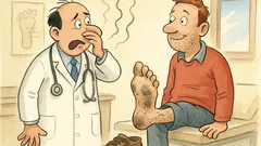 Witz: Ein Mann kommt wegen Fussleidens zum Arzt …