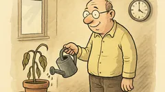 Witz: Ich habe mit der Pflanze verhandelt…