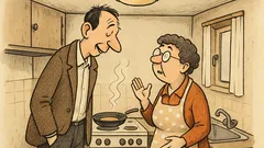 Witz: Unser Schlafzimmer ist so eng…