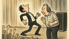 Witz: Ein Luftgitarrenspieler kommt auf die Bühne…