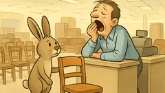 Witz: Ein Häsli fragt «Haddu Stühle?»