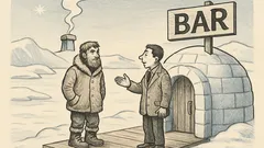 Witz: Polarforscher kommt aus Grönland zurück…