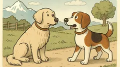 Witz: Treffen sich zwei Hunde ...