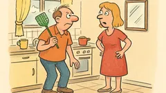 Witz: In der Küche steht ein Mann