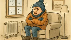 Witz: Ein Mieter dreht die Heizung ab...