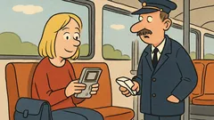 Witz: Eine Frau steigt in den Bus...