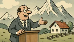 Witz: …sagt der Politiker: «Nichts zu befürchten!»