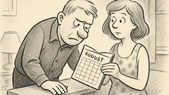 Witz: Ein Ostfriese sucht «August» im Kalender