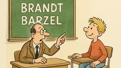 Witz: Lehrer: «Zwei Persönlichkeiten mit B?»