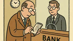 Witz: Ein Vorfristen-Notierer kommt ins Büro