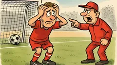 Witz: En Verteidiger schiesst es Eigegoal…