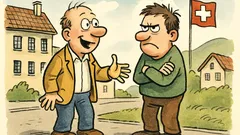 Witz: Zwei Freunde begegnen sich. «Na, du?!»