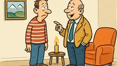 Witz: «Sag mal, Robert, neue Flamme?»