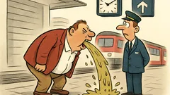 Witz: Im Restaurant steht plötzlich «VOBIS» an