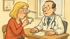 Witz: Eine Blondine sitzt beim Arzt…