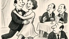 Witz: Er holt sie zum Tanz…