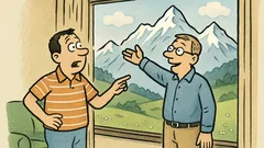 Witz: Daniel besucht Verwandte in der Schweiz…