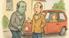 Witz: Ein Freund fragt: «Was ist los?»